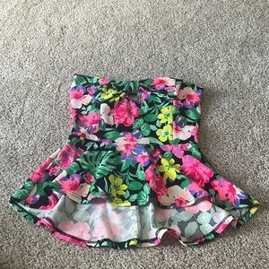 Neon Padded Crop Top